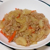 とろ～り♪白菜とひき肉の中華あんかけ＆丼